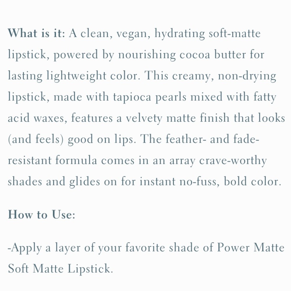 Bite Beauty Power Move Soft Matte Lipstick Harissa - Picture 16 of 16